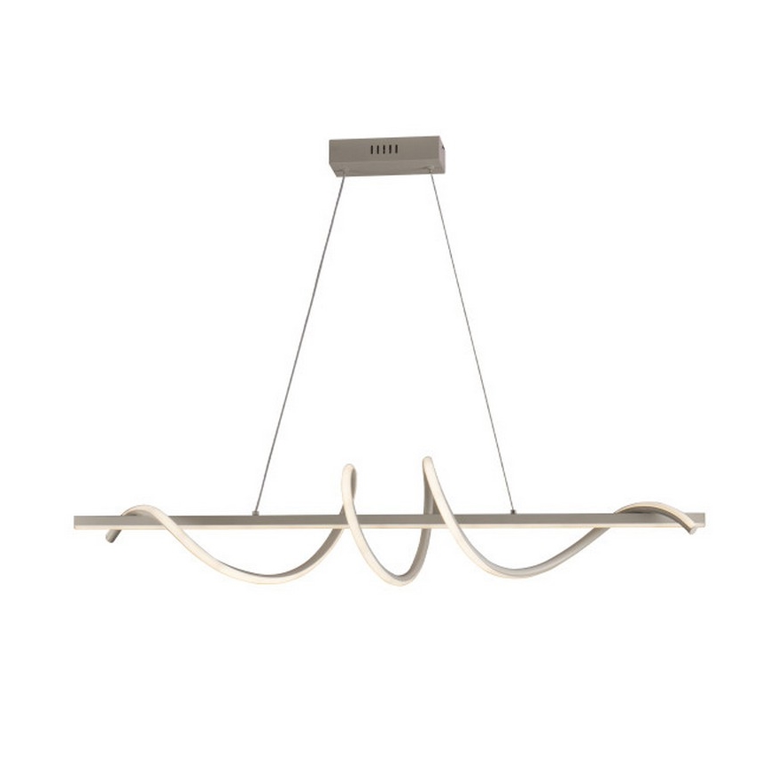 Dimmbar LED-hänglampa med vajer LED/50W/230V 3000-6500K 100 cm + fjärrkontroll