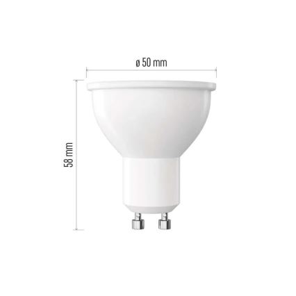 Dimmbar LED-lampa MR16 GU10/7W/230V 3000K
