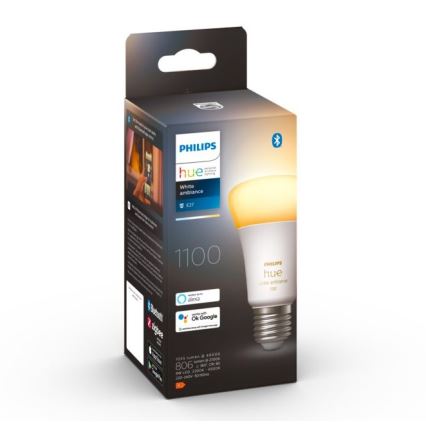 Dimmbar LED-lampa Philips Hue WHITE AMBIANCE E27/8W/230V 2200-6500K