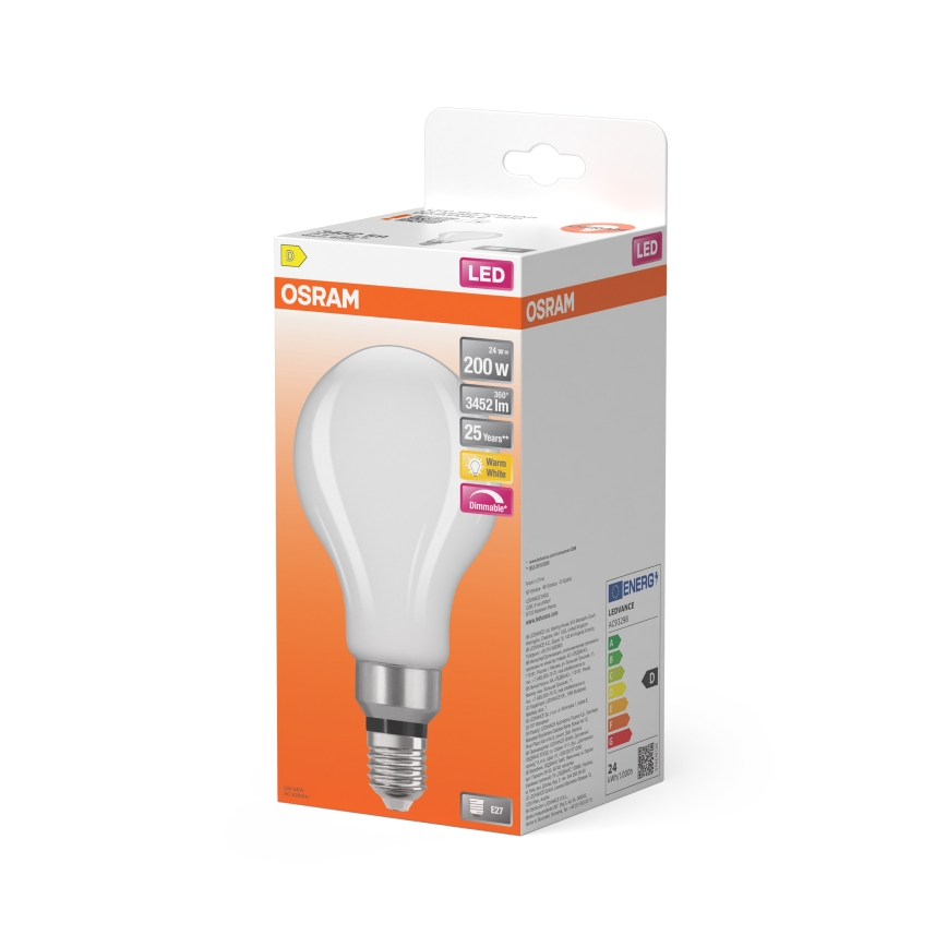 Dimmbar LED-lampa STAR E27/24W/230V 2700K - Osram