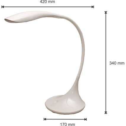 Dimmbar LED-lampa VELA, 6,5 W, 230 V