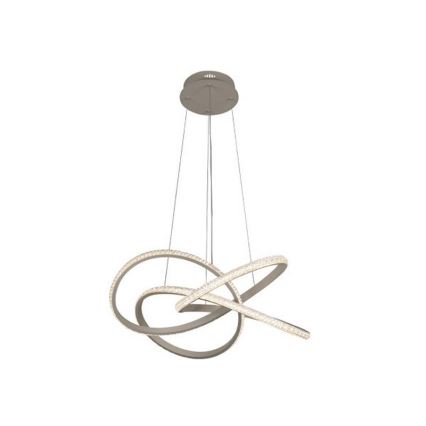 LED-dimmbar pendellampa på vajer LED/95W/230V 3000-6500K Ø 57 cm + fjärrkontroll