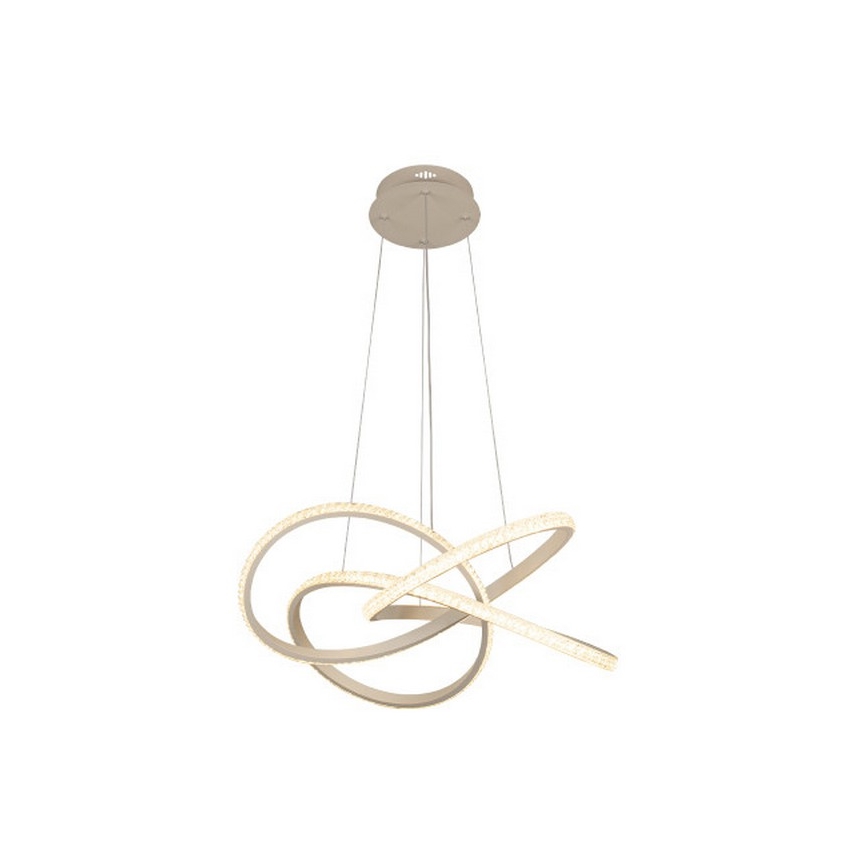 LED-dimmbar pendellampa på vajer LED/95W/230V 3000-6500K Ø 57 cm + fjärrkontroll