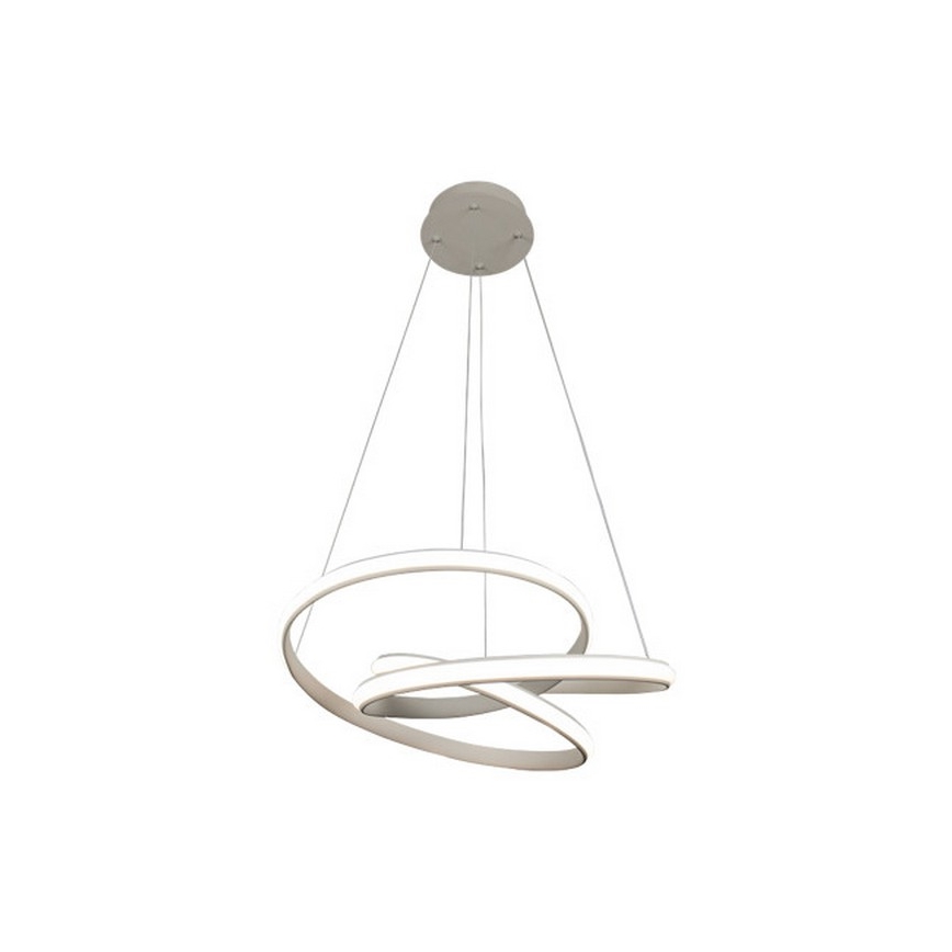 Dimbart LED-pendel på vajer LED/85W/230V 3000-6500K Ø 49 cm + fjärrkontroll