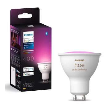 Dimmbar LED RGBW-lampa Philips Hue White And Color Ambiance GU10/4,2W/230V 2000–6500K