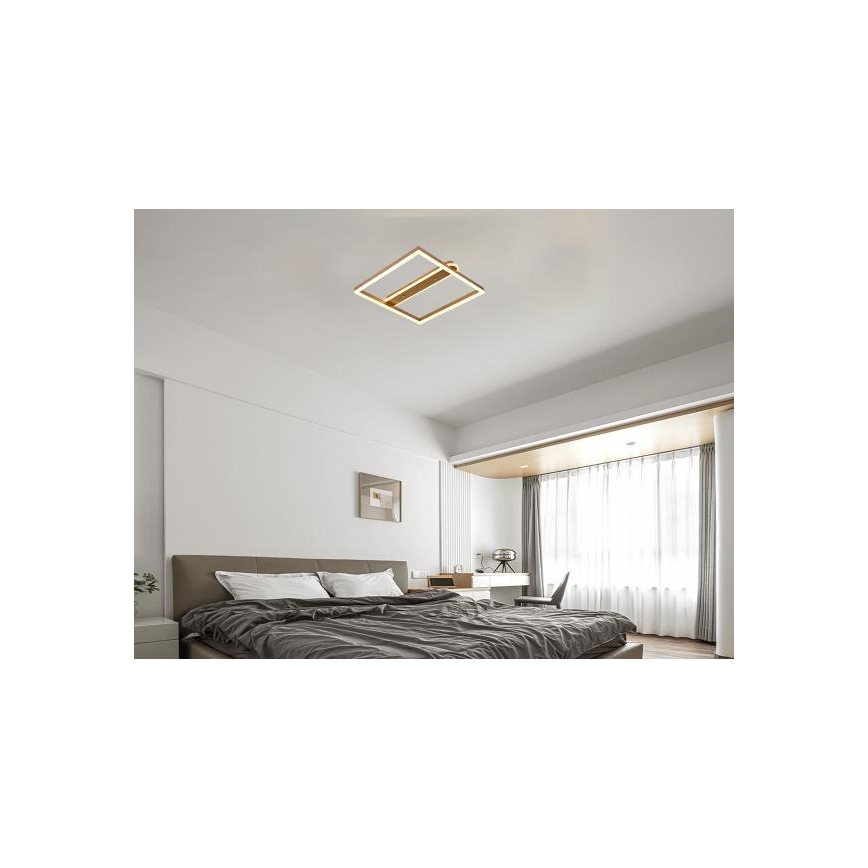 Dimmbar LED-taklampa 60W/230V 3000-6500K med fjärrkontroll