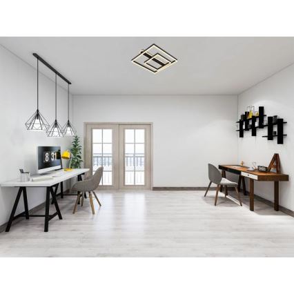 Dimmbar LED-taklampa 95W/230V 3000–6500K + fjärrkontroll