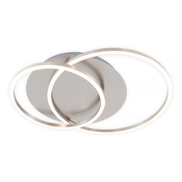 Dimmbar LED-taklampa LED/28W/230V 3000K matt krom