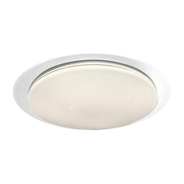 Dimmbar LED-taklampa SONIC LED/35W/230V 3000-6000K Ø 45 cm vit + fjärrkontroll