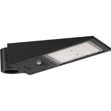 Dimmbar solcellsdriven gatulampa med sensor STREET LED/30W/9,6V 3000/4000K 6000 mAh IP65 + fjärrkontroll