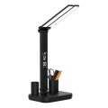 Dimmbar uppladdningsbar LED-bordslampa NOBLITE P LED/5W/5V 3000/4000/6000K 2200 mAh svart