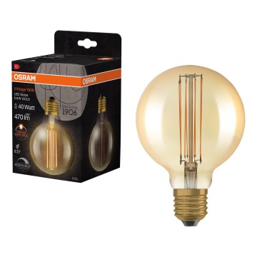 Dimmbar vintage LED-filamentlampa E27/5,8W/230V 2200K - Osram