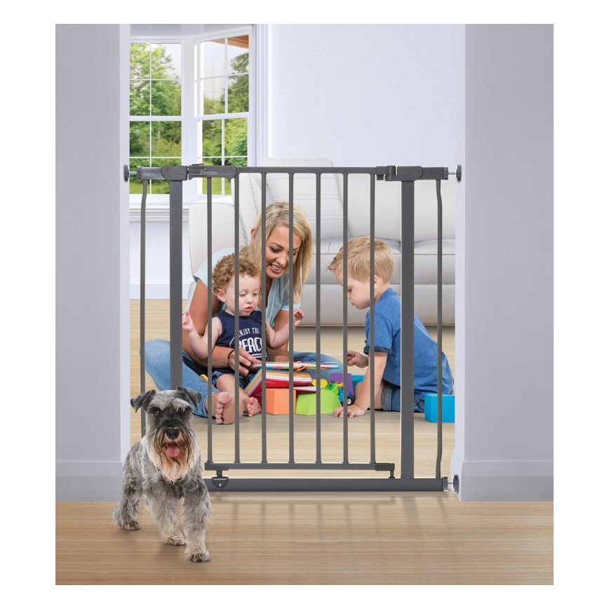 Dreambaby - Säkerhetsgrind AVA 75-81 cm grå