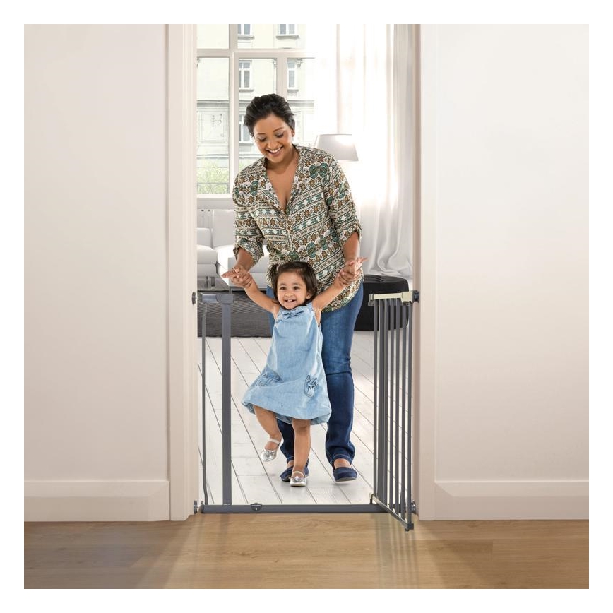 Dreambaby - Säkerhetsgrind AVA 75-81 cm grå