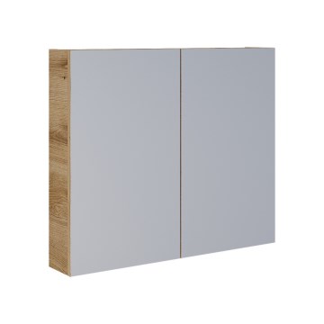 Dřevojas - Spegelskåp NEXI 80x68 cm ek