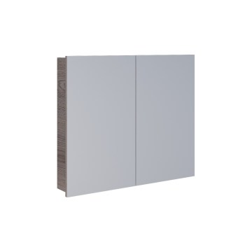 Dřevojas - Spegelskåp NEXI 80x68 cm mörk ek