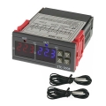 Dubbel digital termostat 3W/230V