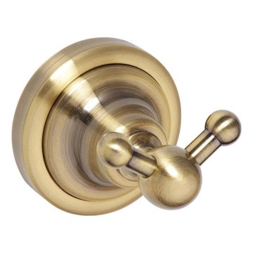 Dubbelkrok 6,5x6,5 cm bronsfärgad