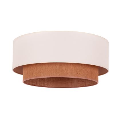 Duolla - Taklampa BOHO 3xE27/15W/230V Ø 60 cm beige/brun