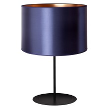 Duolla - Bordslampa CANNES 1xE14/15W/230V 20 cm blå/koppar/svart
