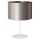 Duolla - Bordslampa CANNES 1xE14/15W/230V 20 cm silver/koppar/vit