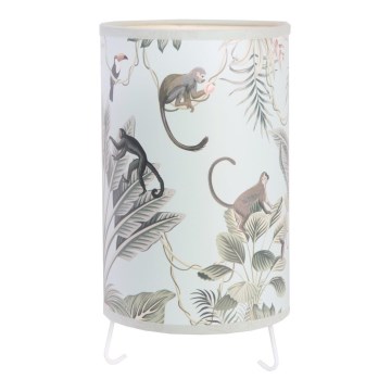 Duolla - Bordslampa MONKEYS 1xE14/15W/230V diameter 12,5 cm