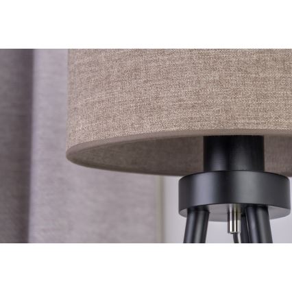 Duolla - Bordslampa OVAL 1xE27/15W/230V diameter 30 cm brun