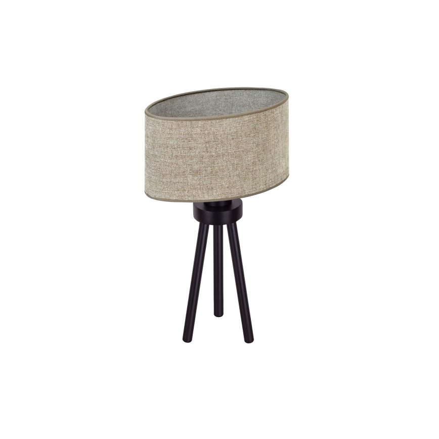 Duolla - Bordslampa OVAL 1xE27/15W/230V diameter 30 cm brun