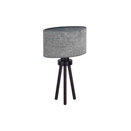 Duolla - Bordslampa OVAL 1xE27/15W/230V diameter 30 cm grå