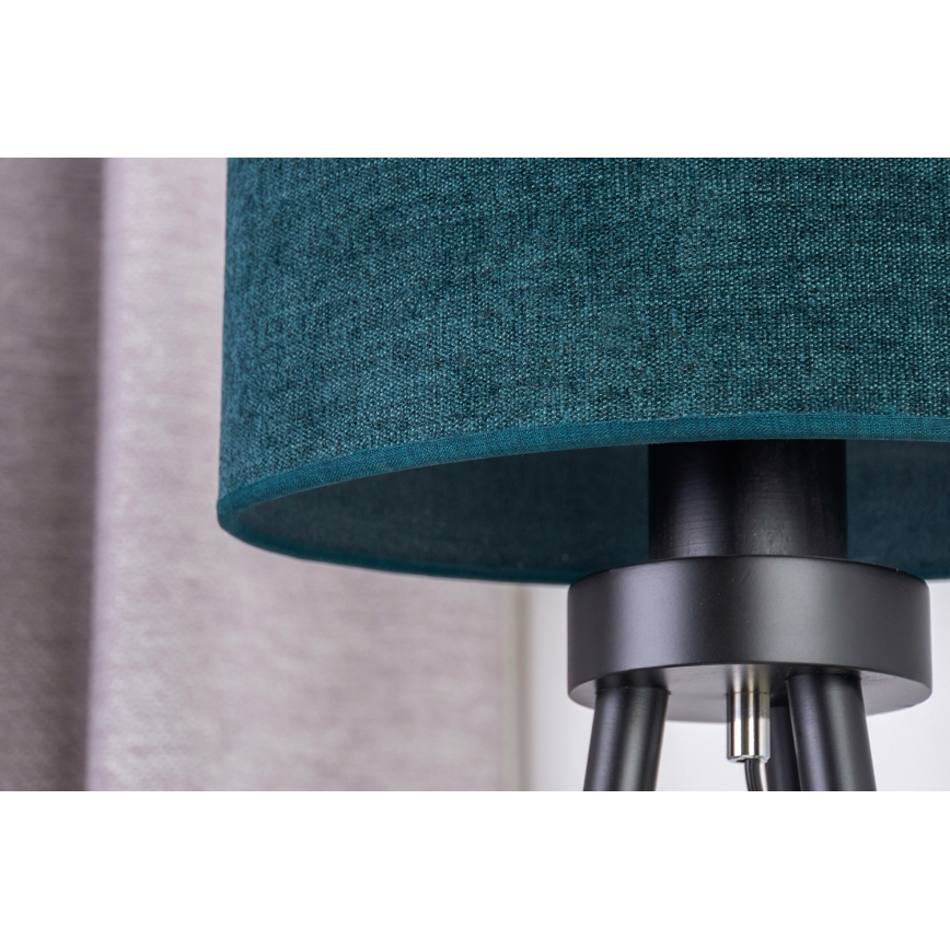 Duolla - Bordslampa OVAL 1xE27/15W/230V diameter 30 cm grön