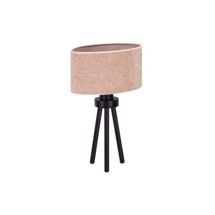 Duolla - Bordslampa OVAL 1xE27/15W/230V diameter 30 cm rosa