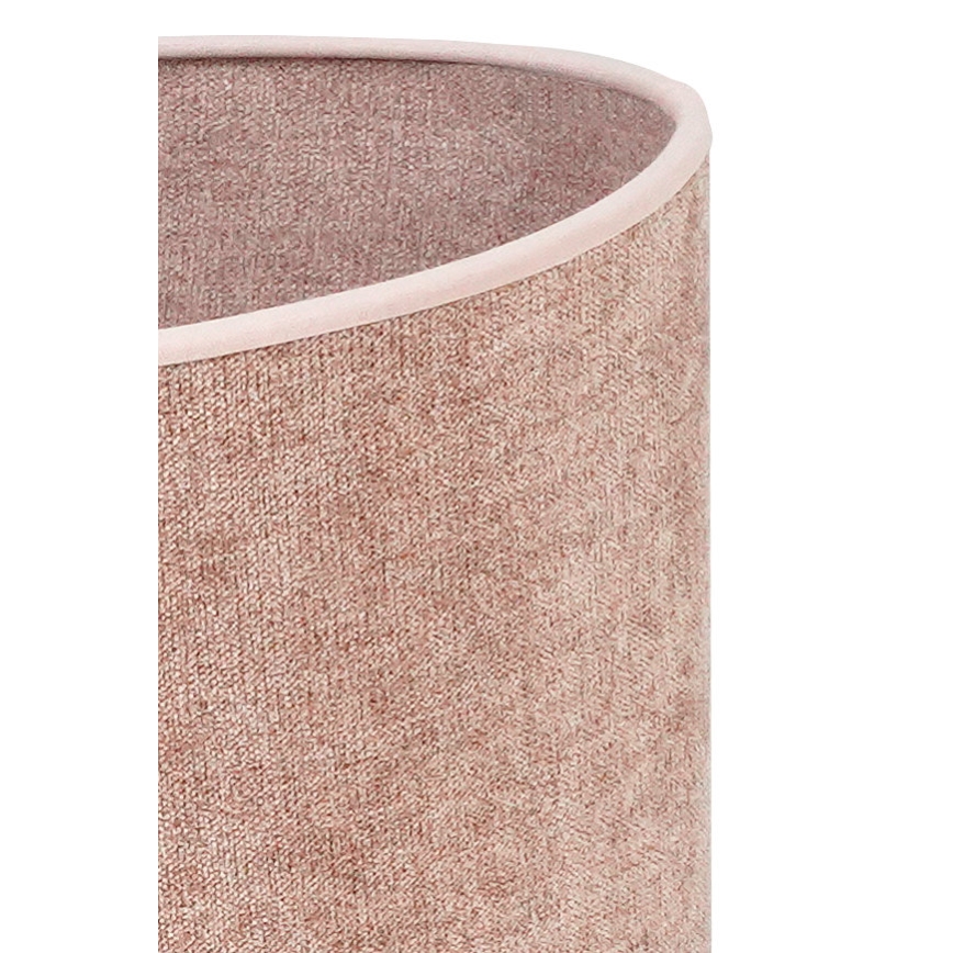 Duolla - Bordslampa OVAL 1xE27/15W/230V diameter 30 cm rosa