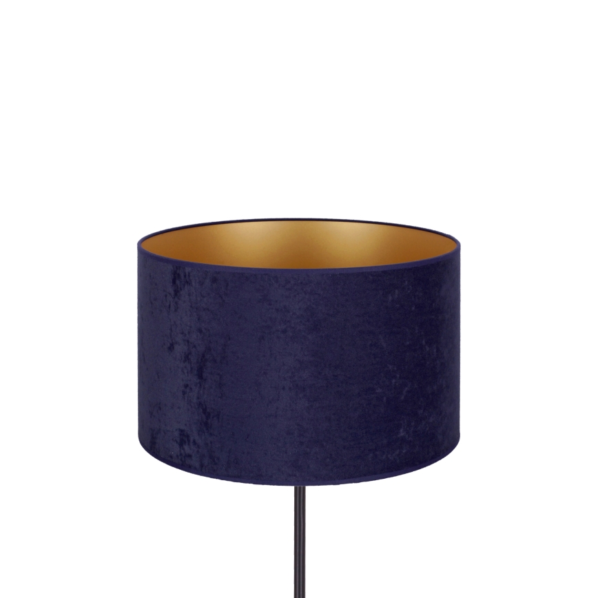 Duolla - Bordslampa ROLLER 1xE14/15W/230V diameter 20 cm blå/guld