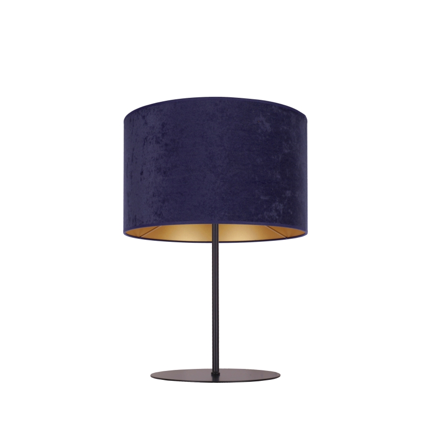 Duolla - Bordslampa ROLLER 1xE14/15W/230V diameter 20 cm blå/guld