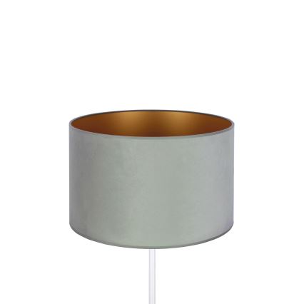 Duolla - Bordslampa ROLLER 1xE14/15W/230V diameter 20 cm Ljusgrön/guld