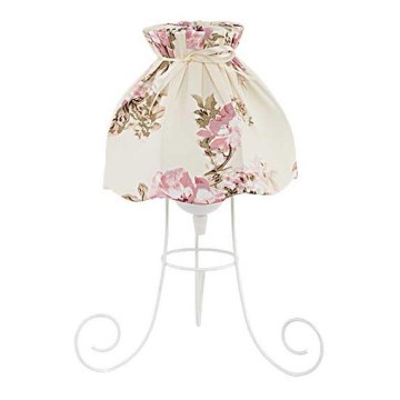 Duolla - Bordslampa VIOLIN 1xE27/40W/230V diameter 28 cm ros