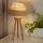 Duolla - Bordslampa YUTE TRIO 1xE27/15W/230V diameter 25 cm brun/grå/beige