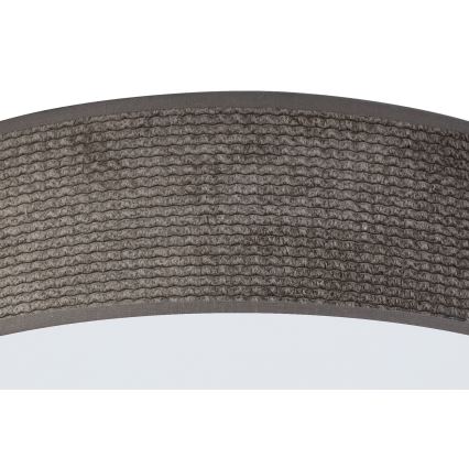 Duolla - LED Taklampa CORTINA LED/26W/230V Ø 30 cm 4000K brun