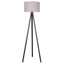 Duolla - Golv lampa 1xE27/60W/230V beige/brun