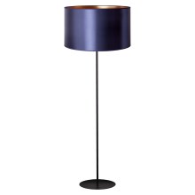 Duolla - Golv lampa CANNES 1xE27/15W/230V 45 cm lila/koppar/svart