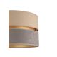 Duolla - Golv lampa DUO 1xE27/60W/230V beige/grå/brun