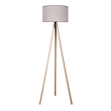 Duolla - Golvlampa 1xE27/60W/230V diameter 44 cm beige
