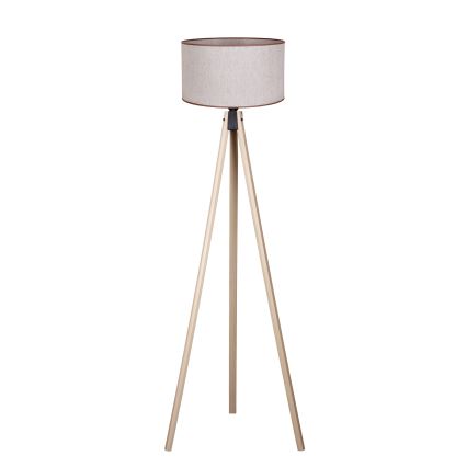 Duolla - Golvlampa 1xE27/60W/230V diameter 44 cm beige