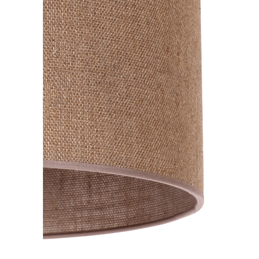 Duolla - Golvlampa 1xE27/60W/230V diameter 44 cm brun