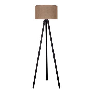 Duolla - Golvlampa 1xE27/60W/230V diameter 44 cm brun/wenge