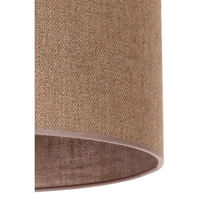 Duolla - Golvlampa 1xE27/60W/230V diameter 44 cm brun/wenge