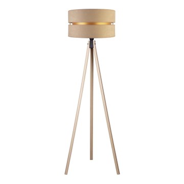 Duolla - Golvlampa DUO 1xE27/60W/230V diameter 44 cm beige