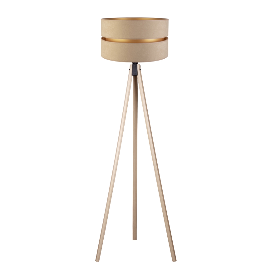 Duolla - Golvlampa DUO 1xE27/60W/230V diameter 44 cm beige