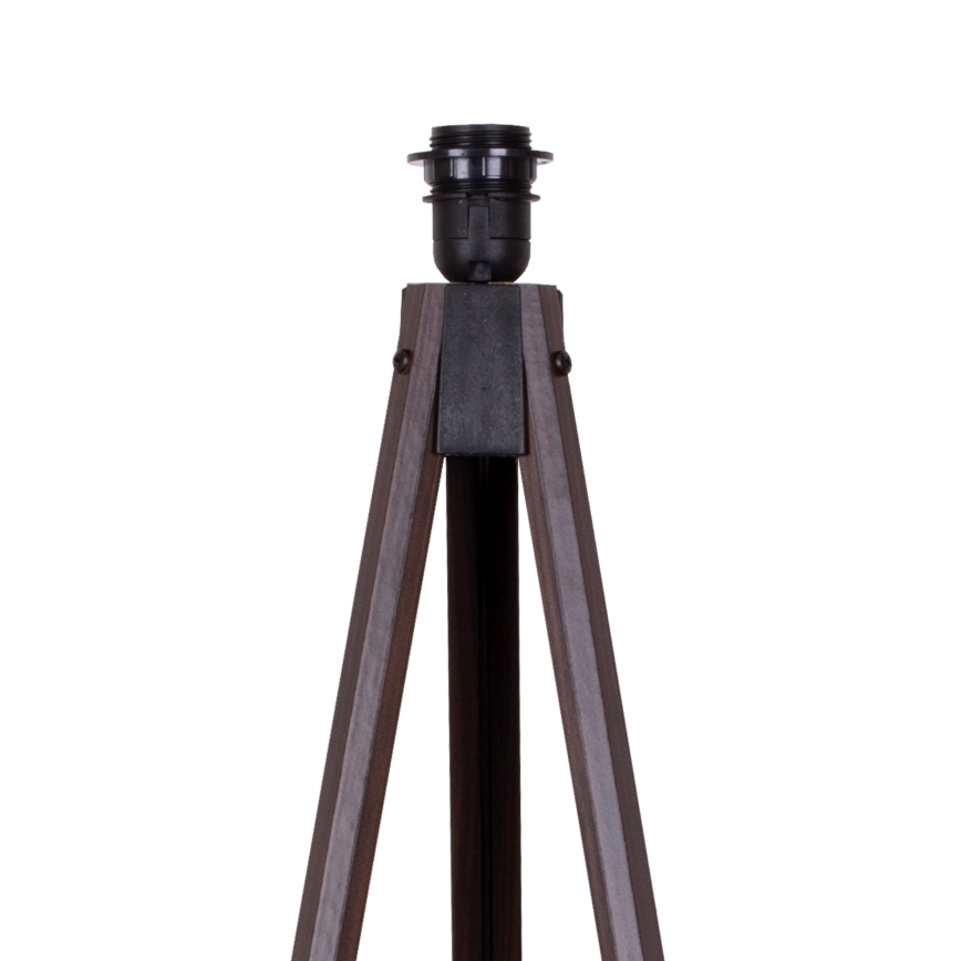Duolla - Golvlampa DUO 1xE27/60W/230V diameter 44 cm beige/wenge