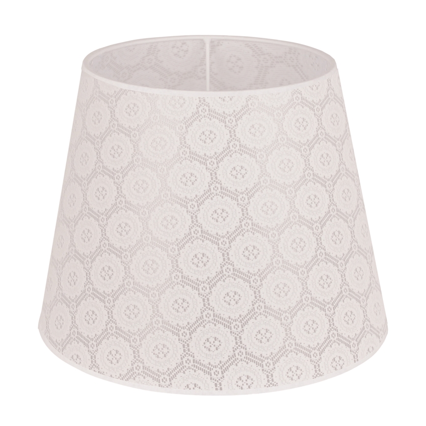 Duolla - Lampskärm för golvlampa CLASSIC L E27 Ø 38 cm vit